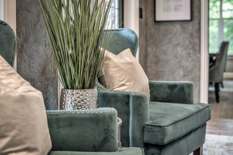 The Meridian — A Boutique Commercial Interior — detail view